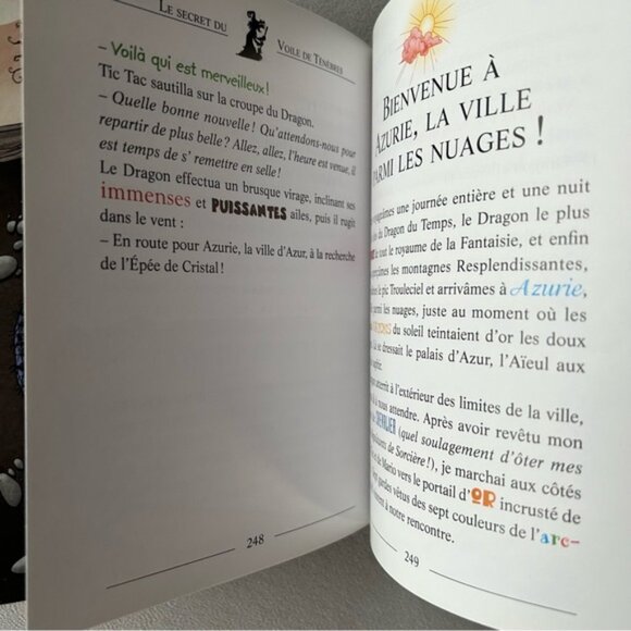 FRENCH ~ Geronimo Stilton ~ Le royaume de lhorloge magique ~ Hardcover - Picture 4 of 6